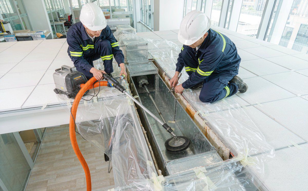 上海办公室中央空调风管清洗流程费用与验收标准全解